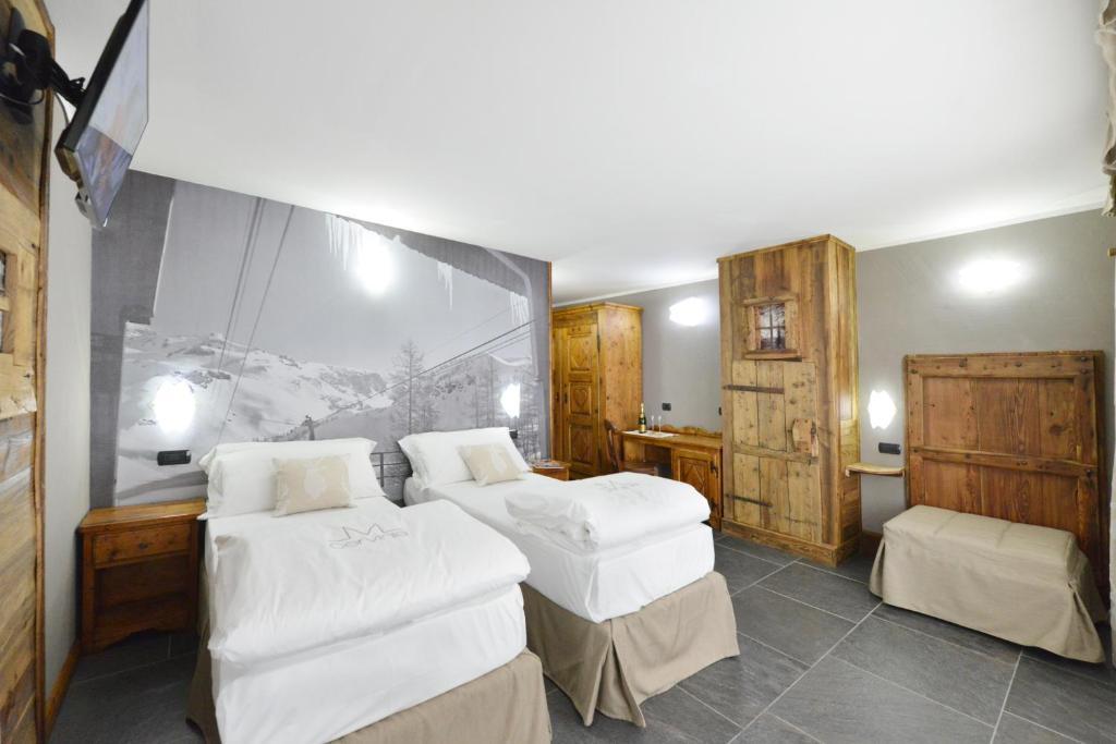 Mollino Rooms Брей-Червиния Номер фото